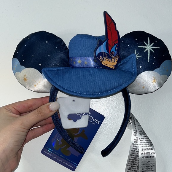 Disney’s 50th Anniversary Limited Edition Peter Pans Flight Mickey Ears - Picture 2 of 3